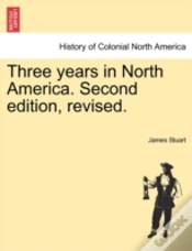 Capa do artigo Three Years In North America. Second Edi