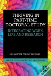 Capa do artigo Thriving In Part-Time Doctoral Study