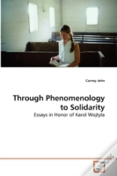Through Phenomenology To Solidarity