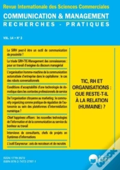Capa do artigo Tic, Rh Et Organisations:Que Reste-T-Il A A Relations (Humaine)? Cm 2-2017 - Revue Communication & M