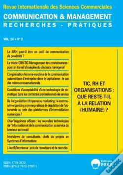 Capa do artigo Tic, Rh Et Organisations:Que Reste-T-Il A A Relations (Humaine)? Cm 2-2017 - Revue Communication & M