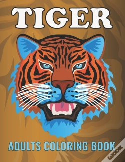Capa do artigo Tiger Adults Coloring Book