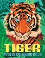 Tiger Adults Coloring Book - Preview