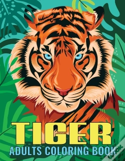 Capa do artigo Tiger Adults Coloring Book