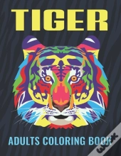 Tiger Adults Coloring Book