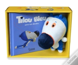Capa do artigo Tilou Bleu Aime Son Doudou - Coffret Peluche