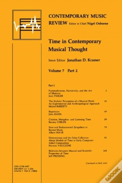 Capa do artigo Time In Contemporary Musical Thought