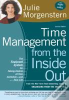 Time Management From The Inside Out