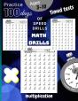 Timed Tests Multiplication Math Drills, Practice 100 Days Of Speed Drills - Preview