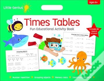 Times Table Fun Educational Activity Book