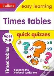 Capa do artigo Times Tables Quick Quizzes Ages 7-9