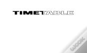 Timetable