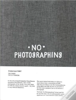 Capa do artigo Timm Rautert No Photography /Anglais