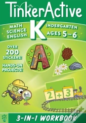 Tinkeractive Kindergarten 3-In-1 Workbook