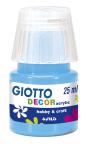Tinta Giotto Acrilica Decor Azul Celeste 538118 25Ml - Preview