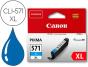 Tinteiro canon cli-571xl cian pixma mg6852 / ts6050 / ts 8050 - Preview
