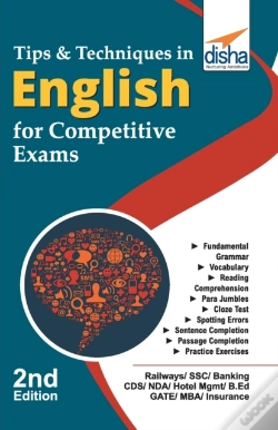Capa do artigo Tips & Techniques In English For Competitive Exams 2nd Edition