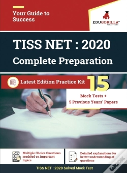 Capa do artigo Tiss Net 2020 - 15 Full-Length Mock Tests + Previous Year Paper - Complete Practice Kit