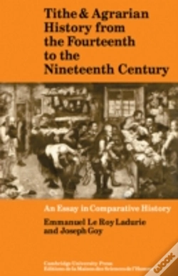 Capa do artigo Tithe And Agrarian History From The Fourteenth To The Nineteenth Century