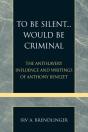 To Be Silent... Would Be Criminal - Preview