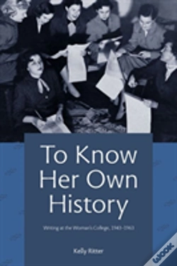 Capa do artigo To Know Her Own History