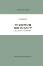 To Know Or Not To Know - Preview