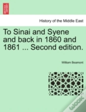 Capa do artigo To Sinai And Syene And Back In 1860 And