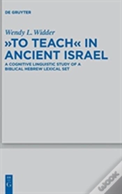 Capa do artigo "To Teach" In Ancient Israel