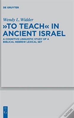 Capa do artigo "To Teach" In Ancient Israel