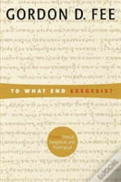 Capa do artigo To What End Exegesis