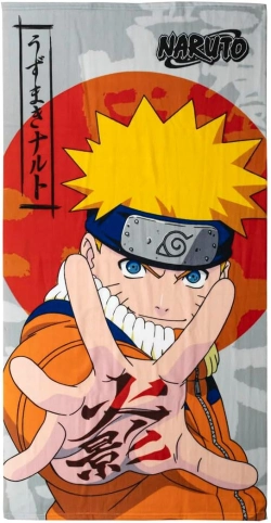 Capa do artigo Microfiber Beach Towel - Naruto Uzumaki