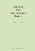 Tocharian And Indo-European Studies Volume 14