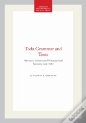 Toda Grammar And Texts