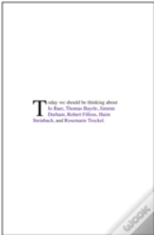 Today We Should Be Thinking About Jo Baer+ Thomas Baylre+ Jimmie Durham+ Robert Filliou+ Haim Stein