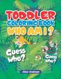 Toddeler Coloring Book Who Am I - Preview