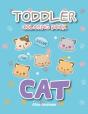 Toddler Coloring Book Cat - Preview