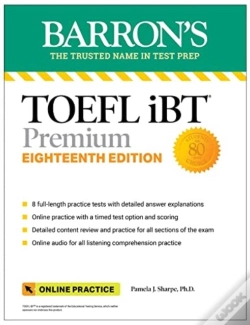 Capa do artigo Toefl Ibt Premium With 8 Practice Tests + Online Audio, Eighteenth Edition
