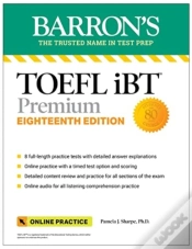 Capa do artigo Toefl Ibt Premium With 8 Practice Tests + Online Audio, Eighteenth Edition