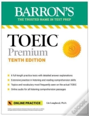 Capa do artigo Toeic Premium: 6 Practice Tests + Online Audio, Tenth Edition
