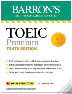 Capa do artigo Toeic Premium: 6 Practice Tests + Online Audio, Tenth Edition