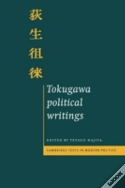 Capa do artigo Tokugawa Political Writings