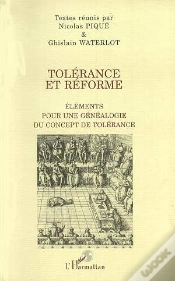 Capa do artigo Tolérance Et Réforme ; Éléments Pour Une Généalogie Du Concept De Tolérance