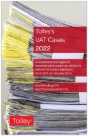 Tolley'S Vat Cases 2022