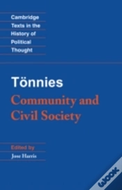 Capa do artigo Tonnies: Community And Civil Society