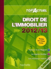 Capa do artigo Top Actuel Droit De L Immobilier 2012 2013