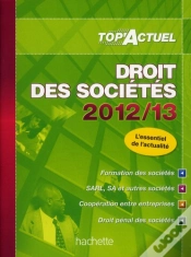 Capa do artigo Top Actuel Droit Des Societes 2012 2013