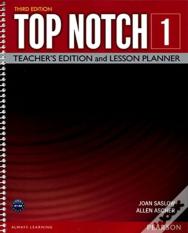 Top Notch 1 3/E Tg & Lesson Planner 381051