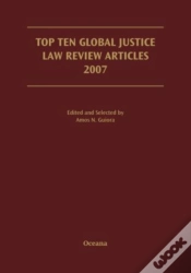 Capa do artigo Top Ten Global Justice Law Review Articles 2007