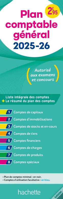 Capa do artigo Top'Actuel : Plan Comptable Général (Édition 2025/2026)