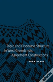 Capa do artigo Topic And Discourse Structure In West Greenlandic Agreement Constructions